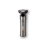 Digital display three heads electric shaver. Whole body washing