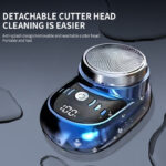 Mini rechargeable electric shaver