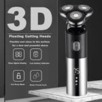 Triple Blade Electric Shaver for Men Electric Shaver