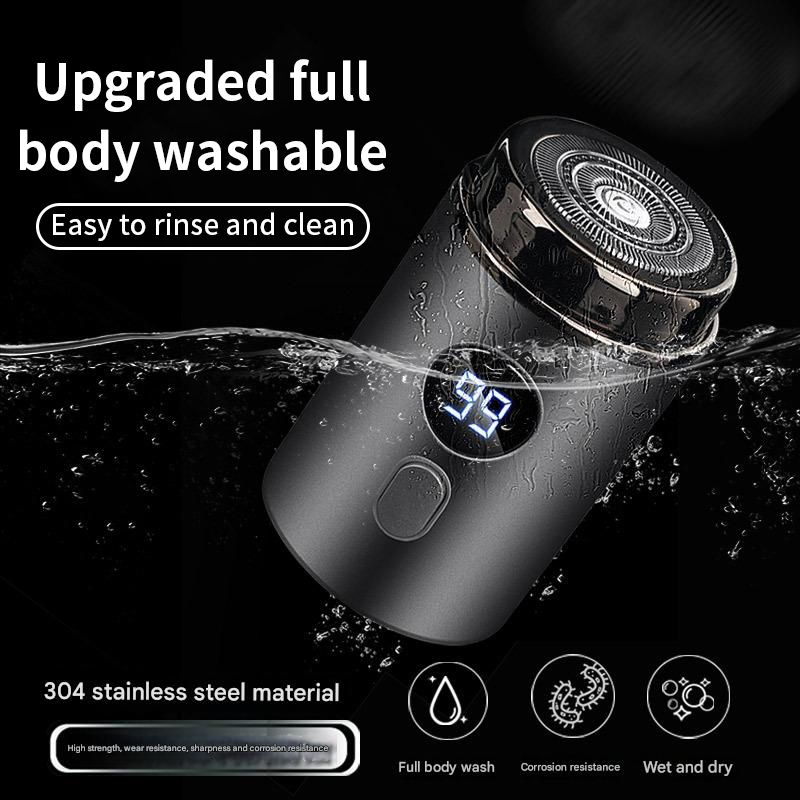 Men's Electric Shaver Is Easy to Disassemble and Clean