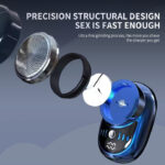 Mini rechargeable electric shaver