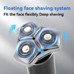 Rechargeable Rotary Shaving Machine Facial Cordless Beard Trimmer