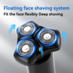 Rechargeable Rotary Shaving Machine Facial Cordless Beard Trimmer