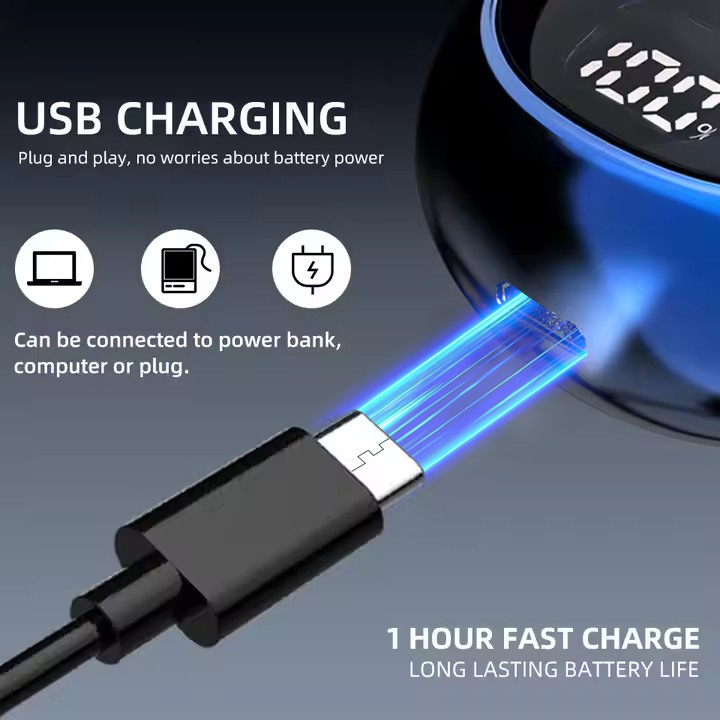 Mini rechargeable electric shaver