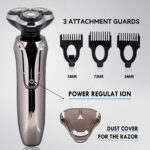 Three Blade Electric Shaver Precision Shaving Experience