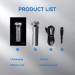 Rechargeable Rotary Shaving Machine Facial Cordless Beard Trimmer