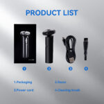 Rechargeable Rotary Shaving Machine Facial Cordless Beard Trimmer