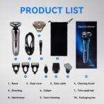 Three Blade Electric Shaver Precision Shaving Experience