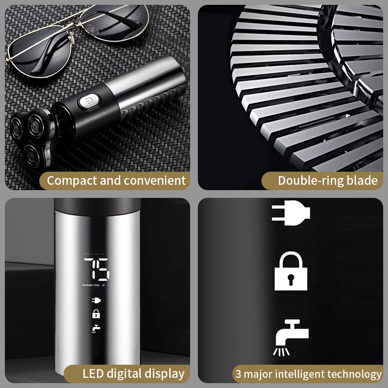 Triple Blade Electric Shaver for Men Electric Shaver