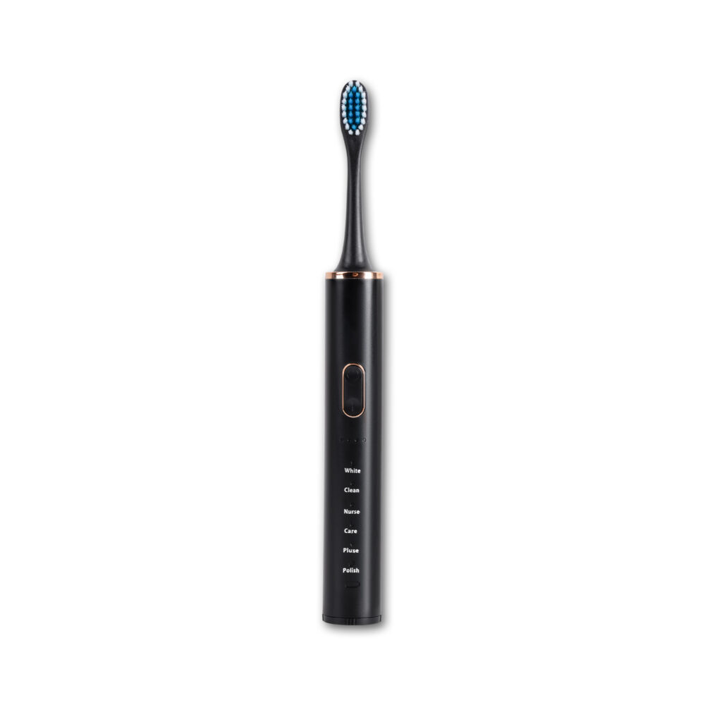 Waterproof sonic soft bristled rechargeable electric toothbrush