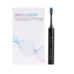 Waterproof sonic soft bristled rechargeable electric toothbrush