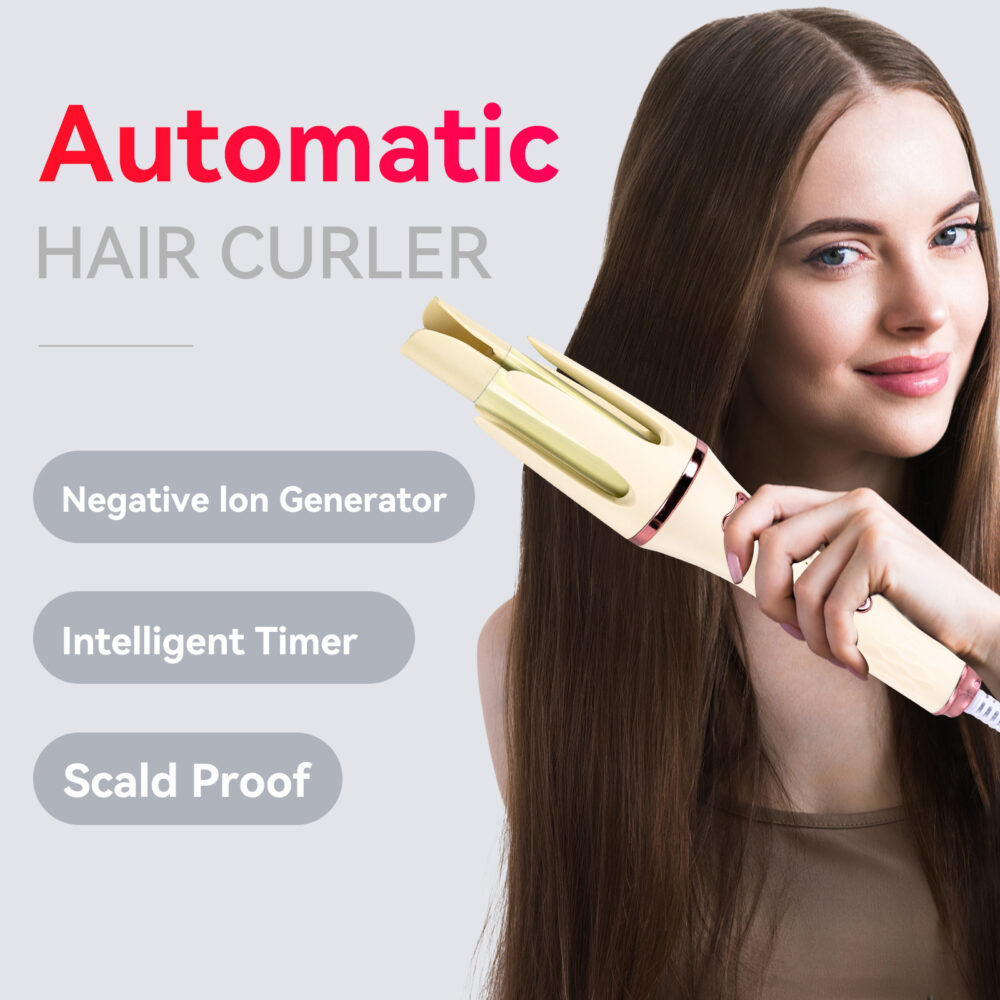 Personal care home curling iron cycle heating, long-lasting effect