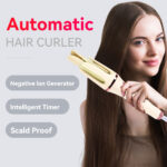Personal care home curling iron cycle heating, long-lasting effect