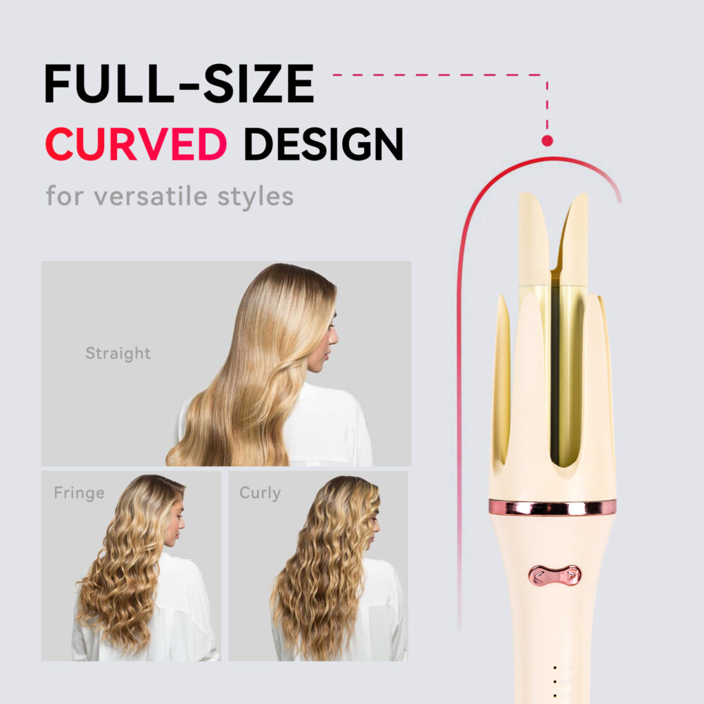 Personal care home curling iron cycle heating, long-lasting effect