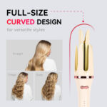 Personal care home curling iron cycle heating, long-lasting effect