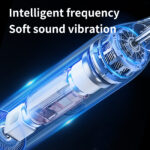 Waterproof sonic soft bristled rechargeable electric toothbrush