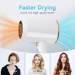Negative ion hair care high-power hair dryer
