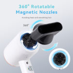 Negative ion hair care high-power hair dryer
