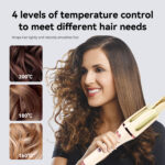 Personal care home curling iron cycle heating, long-lasting effect