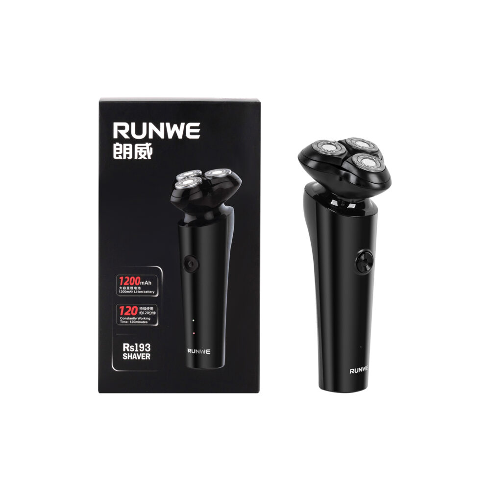 Men's portable rechargeable electric shaver