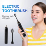 Electric toothbrush rechargeable adult soft bristled automatic sound wave