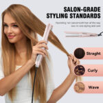 Electric curling iron clip, suitable for both straight and curly hair