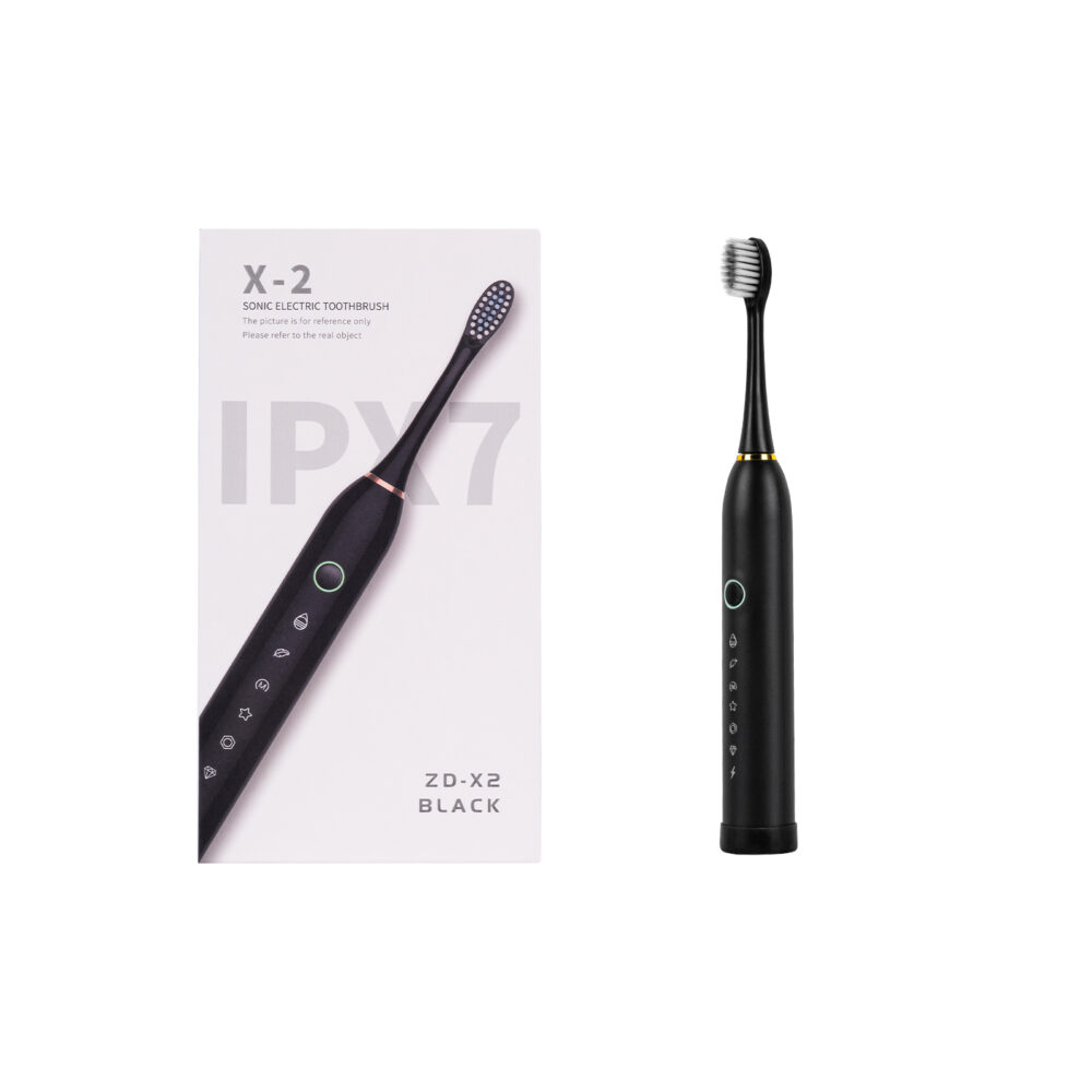 Soft bristled automatic sonic charging intelligent electric toothbrush