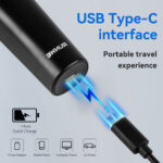 Men's portable rechargeable electric shaver