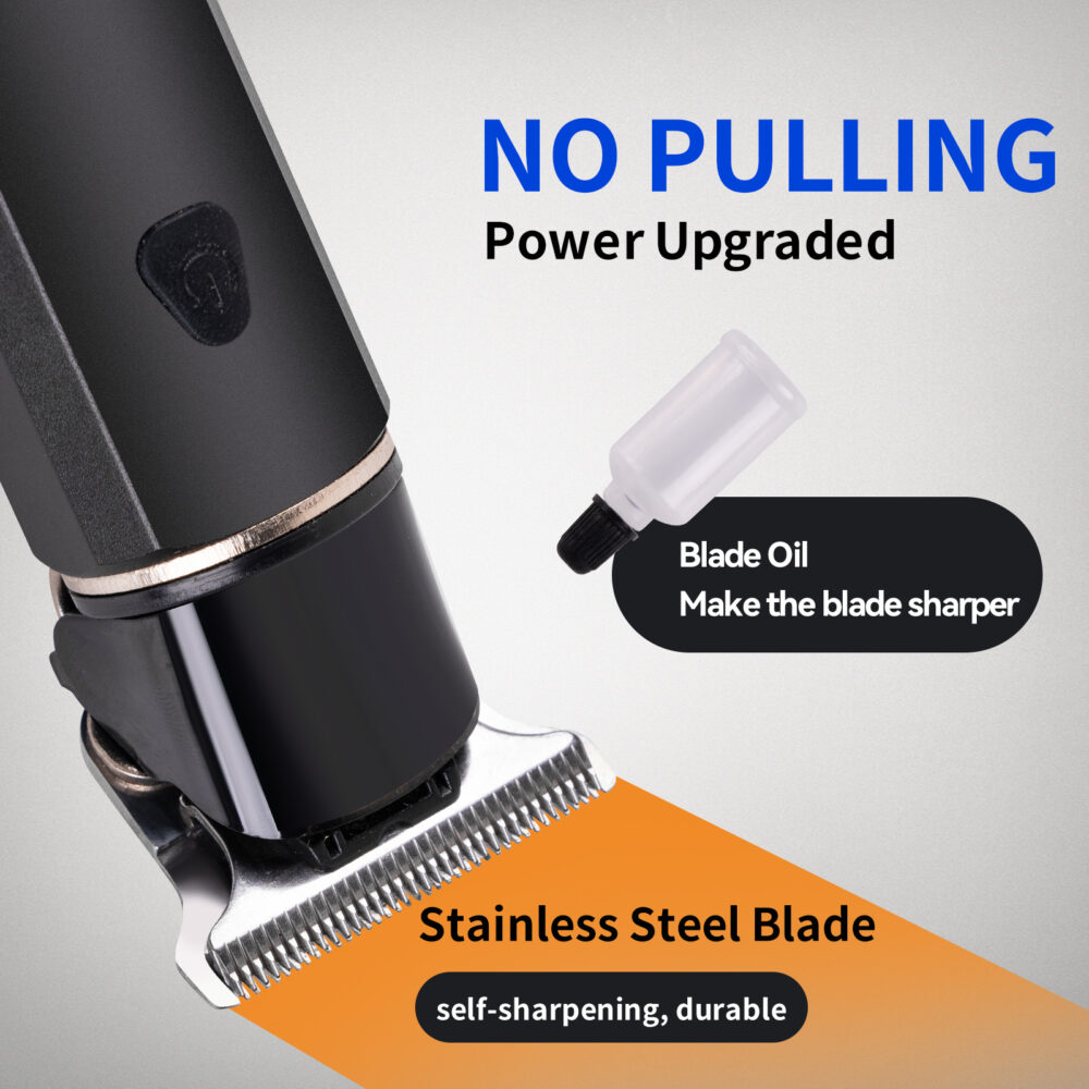 Alloy blade waterproof electric hair clipper