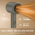 High power high-speed household quick drying hair dryer with negative ion hair care
