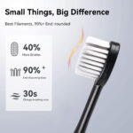 Electric toothbrush rechargeable adult soft bristled automatic sound wave