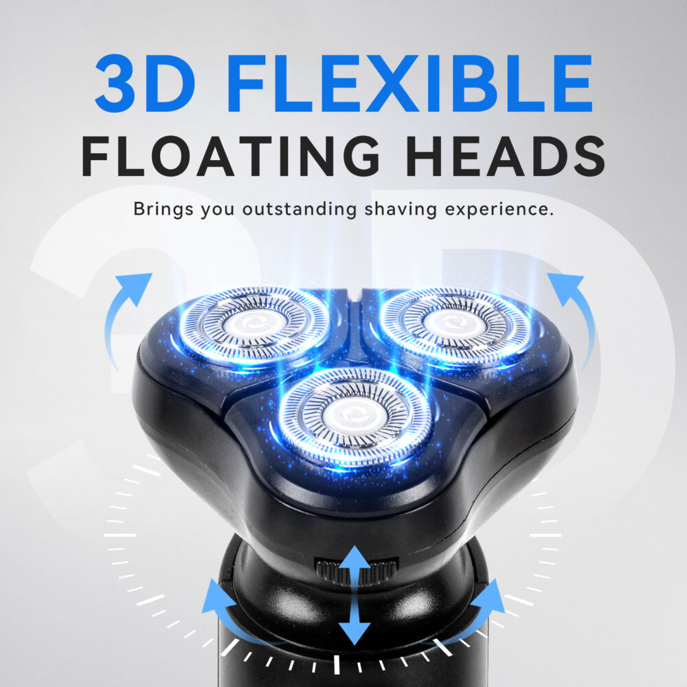Men's electric shaver multifunctional rechargeable type