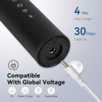 Soft bristled automatic sonic charging intelligent electric toothbrush