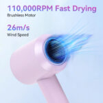 household negative ion hair dryer