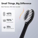 Soft bristled automatic sonic charging intelligent electric toothbrush