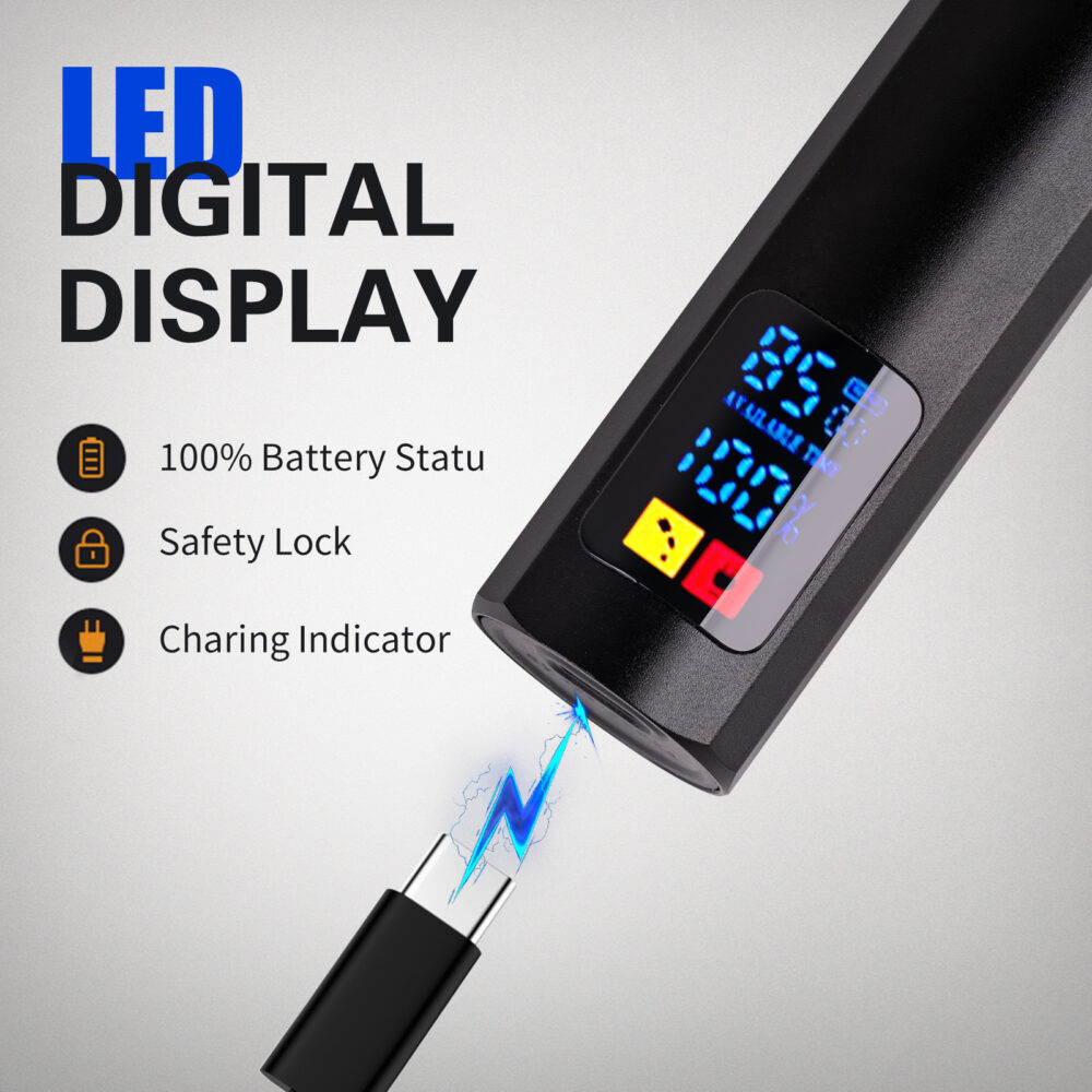 Alloy blade waterproof electric hair clipper