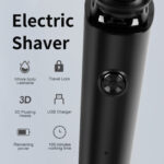 Men's portable rechargeable electric shaver