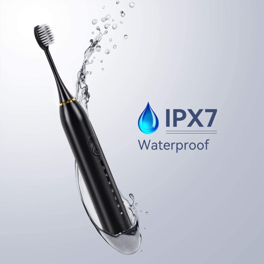 Electric toothbrush rechargeable adult soft bristled automatic sound wave