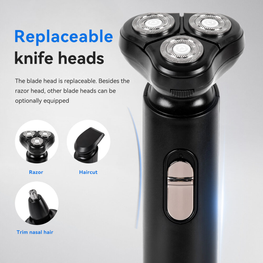 Men's electric shaver multifunctional rechargeable type