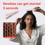 Household negative ion curling iron