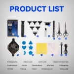 Alloy blade waterproof electric hair clipper