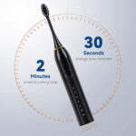 Electric toothbrush rechargeable adult soft bristled automatic sound wave