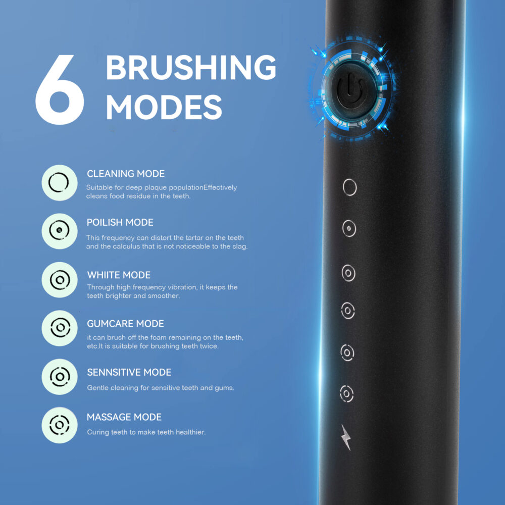 Soft haired automatic sonic charging intelligent electric toothbrush X3