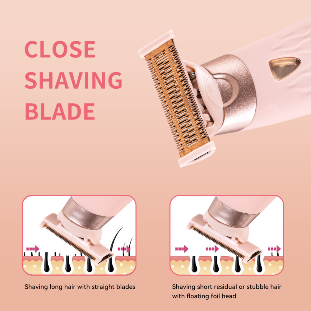 Women's electric private hair removal device