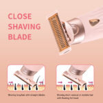 Women's electric private hair removal device