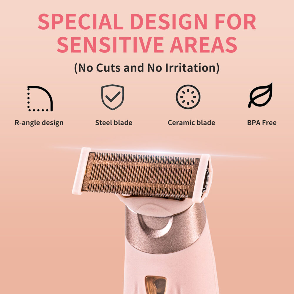 Women's electric private hair removal device