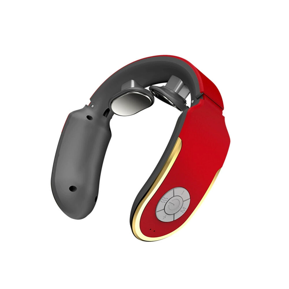 Smart Neck Massager with Pulse Technology | Cordless Cervical Relaxation Device