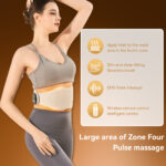 Smart Waist Massager Belt with Remote Control - Electric Lumbar Massage Device for Pain Relief & Relaxation