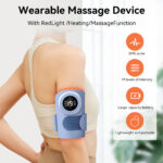 Portable Arm Massager with Heat, Vibration & Multiple Modes for Arm Fatigue Relief