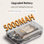 Heated Knee Massager with Adjustable Controls